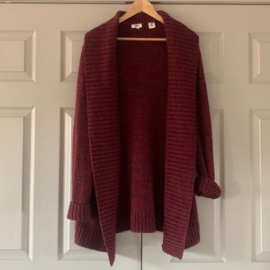 LEVI’S Chunky Open Front Longline Cardigan